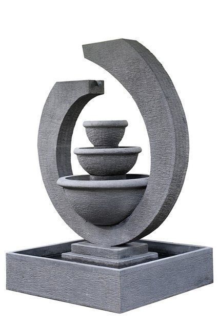 Original Eclipse Solar Fountain - Medium Charcoal